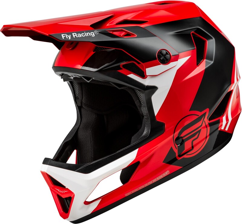 Casco MTB FLY RACING Rayce - Rojo / Negro / Blanco