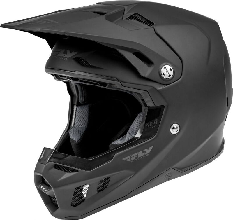 Casco FLY RACING Formula CC Solid - Negro Mate