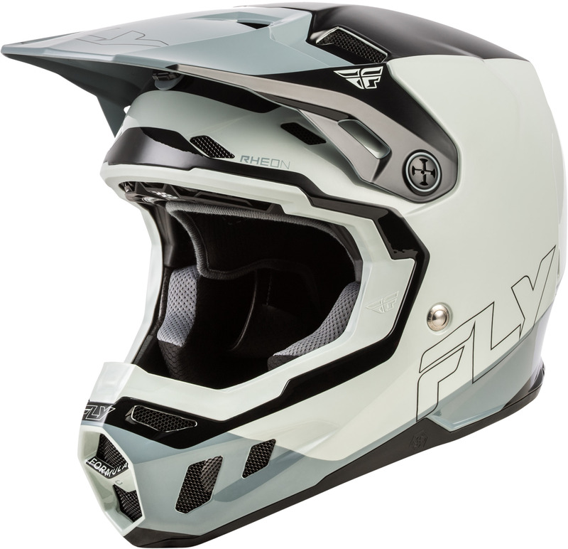 Casco FLY RACING Formula CC Glide - gris/negro