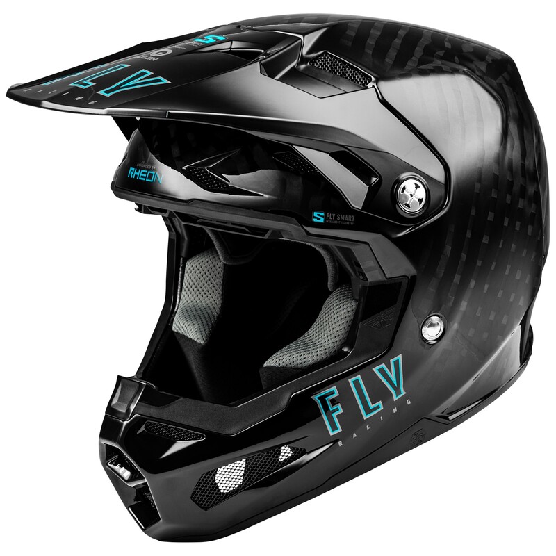 Casco FLY RACING Formula S Carbon Solid - Negro