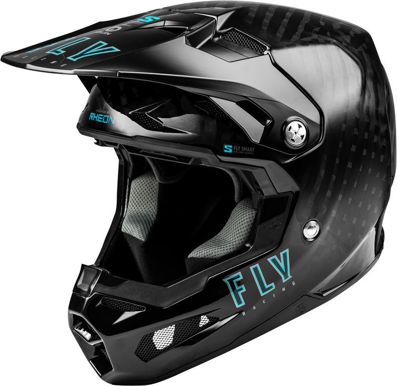 Casco FLY RACING Formula S Carbon Solid - Negro