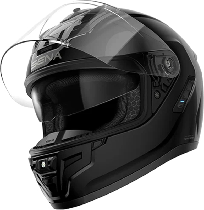 Casco SENA Phantom - Negro mate - Mesh