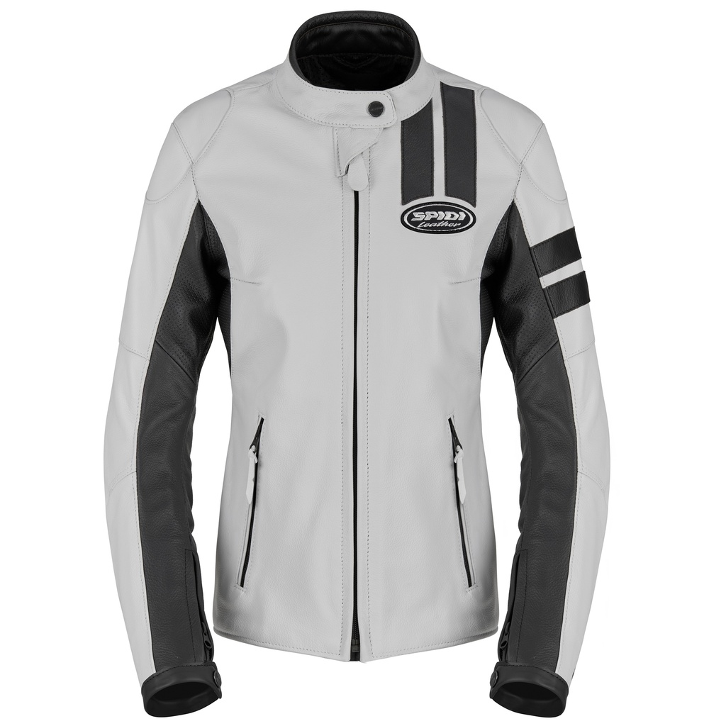 Chaqueta Spidi Roar Lady - Hielo/Negro