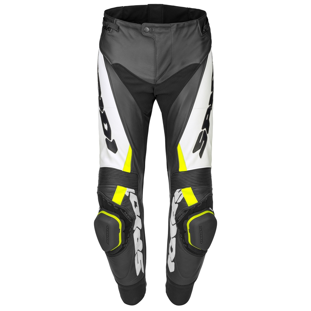 Pantalón Spidi RR PRO Warrior - Negro/Amarillo Fluor