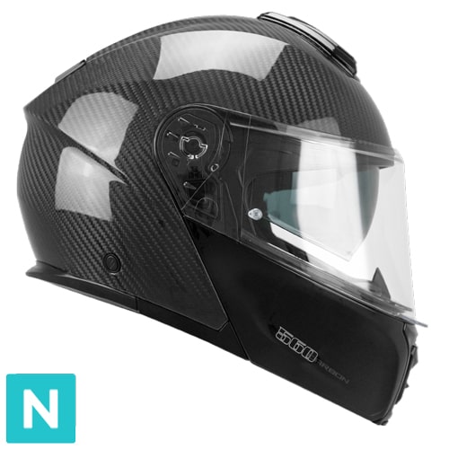 [560C-ALV-83] Casco Modular CGM 560C MAD PRO Carbono Negro