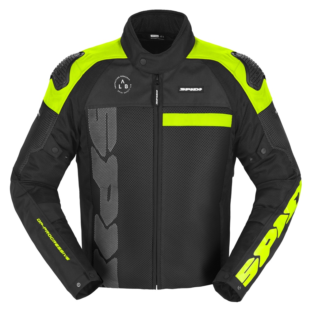 Chaqueta Spidi Progressive NET Windout - Amarillo Fluor