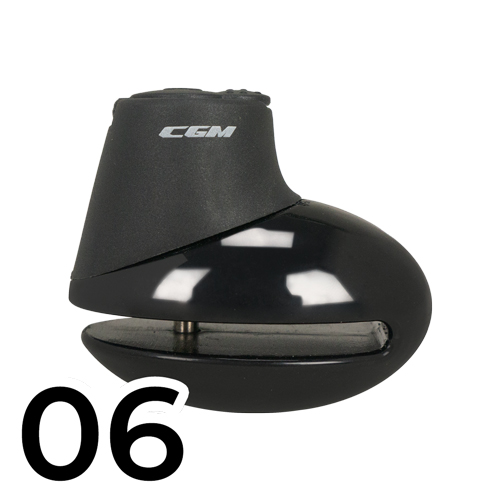 Antirrobo CGM Bloccadisco Z14 Mini-dj Negro