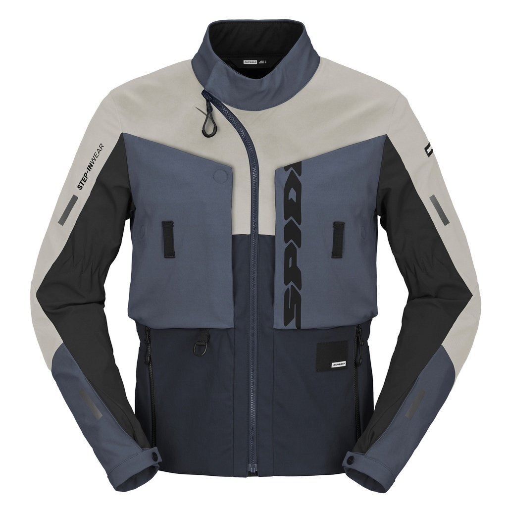 Chaqueta Spidi Frontier - Hielo/Azul