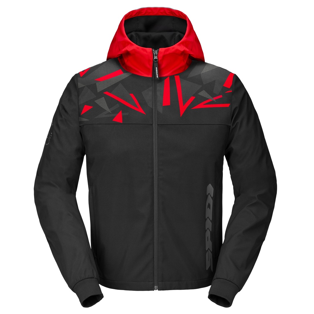 Sudadera Spidi EVO Sport - Negro/Rojo