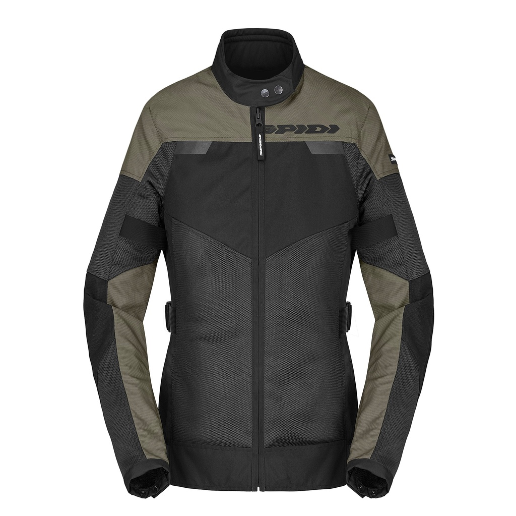 Chaqueta Spidi Equinox NET Windout Lady - Verde Militar