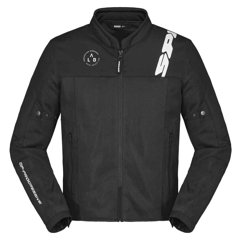 Chaqueta Spidi Corsa NET Windout - Negro/Blanco