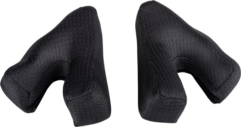FLY RACING Carrilleras FLY RACING para casco MTB Rayce (L-25mm) - Negro - L Negro
