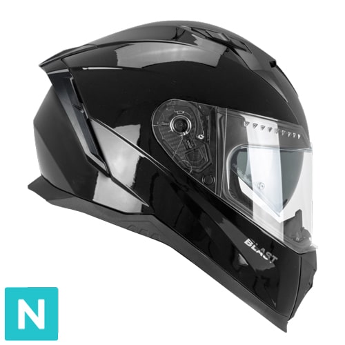 [311A-ALV-83 B1] Casco Integral CGM 311A Blast Mono Negro (S)