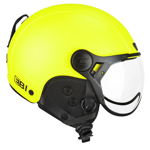 Casco CGM 801A EBI Mono Amarillo Flúor Mate