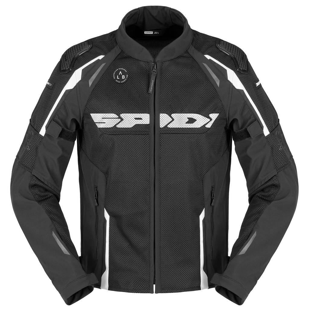 Chaqueta Spidi Race Warrior 2 NET - Negro/Blanco