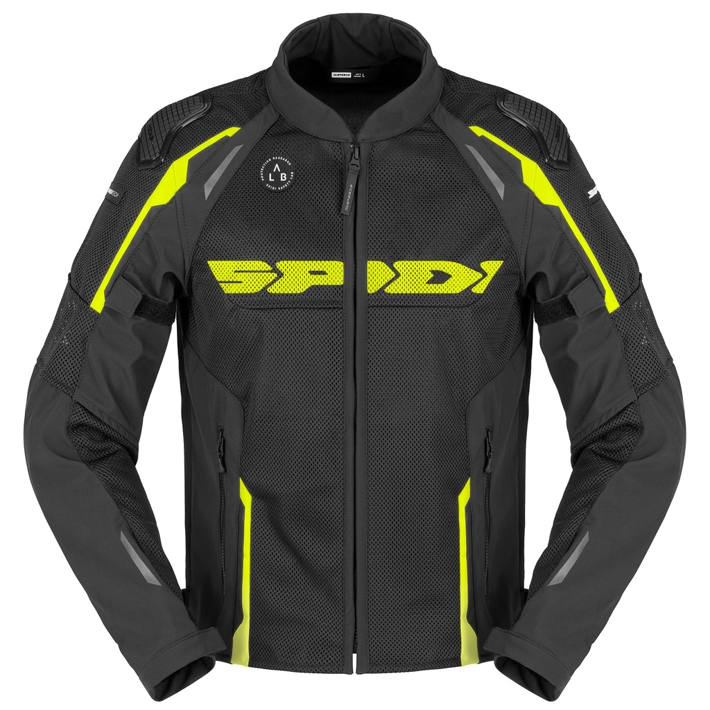 Chaqueta Spidi Race Warrior 2 NET - Amarillo Fluor
