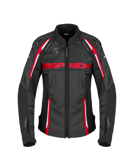 Chaqueta Spidi Race Warrior 2 NET Lady - Rojo