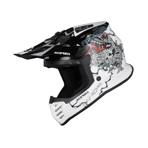 Casco Acerbis Profile Junior Blanco/Negro
