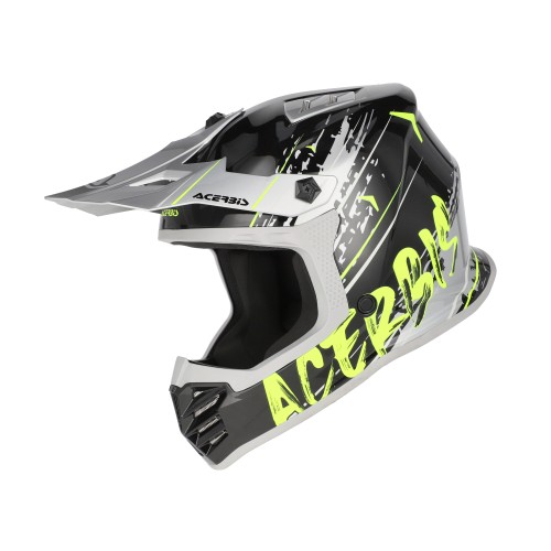 Casco Acerbis Profile Junior Negro/Fluo Amarillo