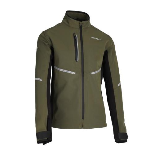 Chaqueta Acerbis X-Duro W-Proof Military Verde