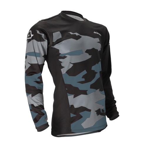 Camiseta Acerbis X-Duro Winter Negro/Gris