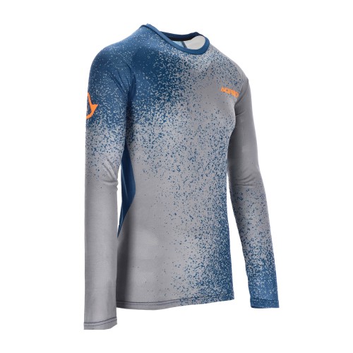 Camiseta Acerbis X-Duro 2.0 Azul/Gris