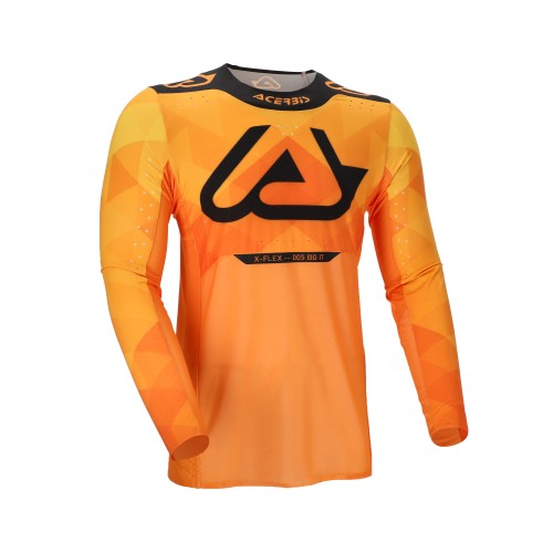 Camiseta Acerbis X-Flex 2.0 Anaheim Naranja/Negro