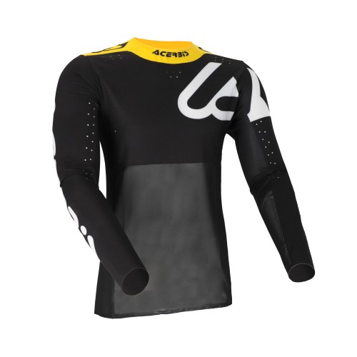 Camiseta Acerbis X-Flex 2.0 Anaheim Negro/Blanco
