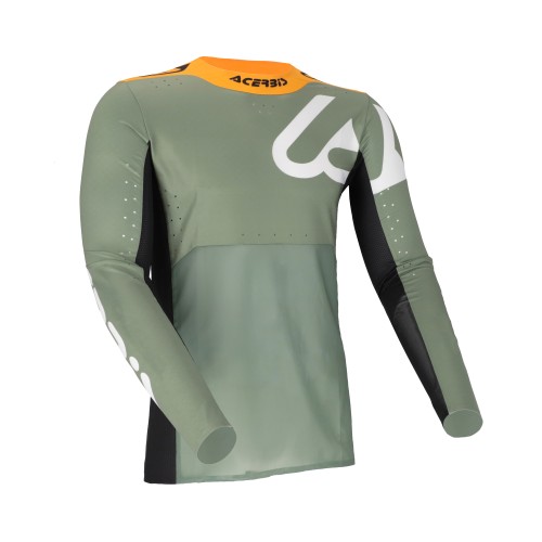 Camiseta Acerbis X-Flex 2.0 Anaheim Negro/Verde