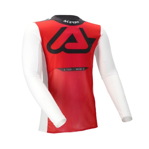 Camiseta Acerbis X-Flex 2.0 Anaheim Rojo/Blanco