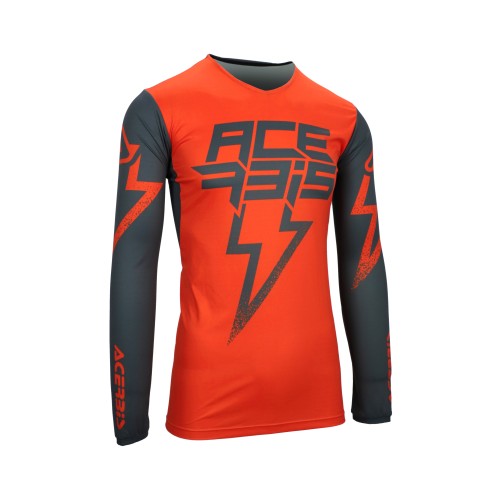 Camiseta Acerbis X-Flex Blizzard Naranja/Gris
