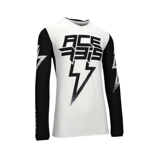 Camiseta Acerbis X-Flex Blizzard Blanco/Negro