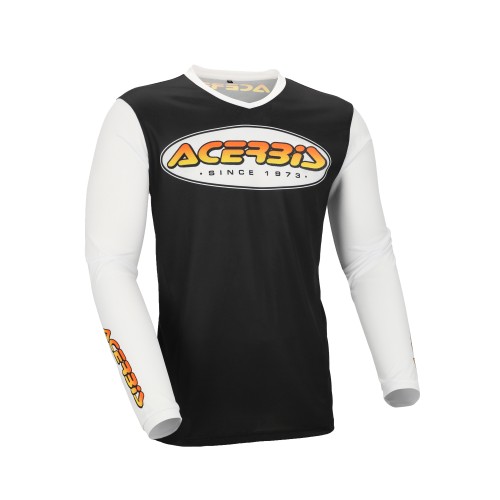 Camiseta Acerbis Mx J-Track Inc. 2.0 Negro 2