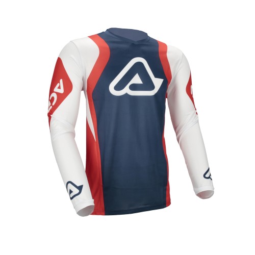 Camiseta Acerbis Mx J-Track Inc. 2.0 Rojo/Azul