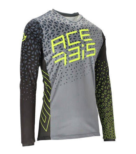 Camiseta Acerbis Mtb Winterfell Gris/Amarillo