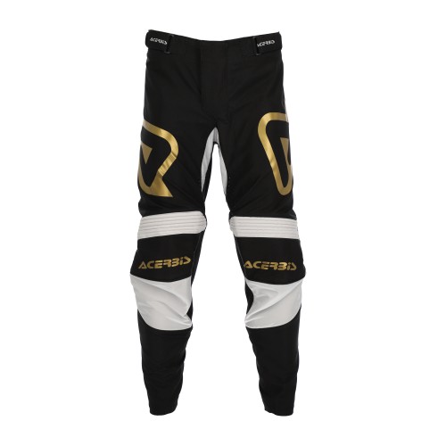 [0025888.322.028] Pantalones Acerbis K-Flex 50' Anniversary Negro/Oro (28)