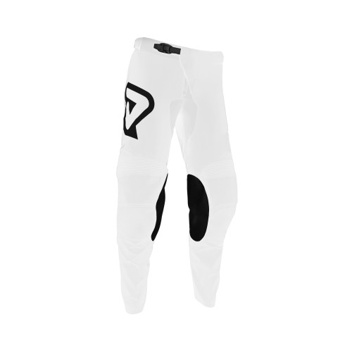 Pantalones Acerbis Mx Track Inc. Blanco/Negro