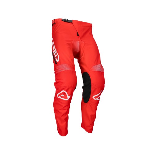 Pantalones Acerbis Mx Linear Lugo Rojo/Blanco