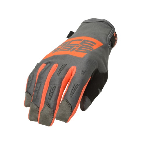 Guantes Acerbis Mx Wp Homologated Naranja/Gris