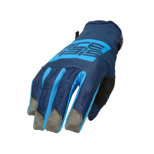 Guantes Acerbis Mx Wp Homologated Claro Azul/Azul