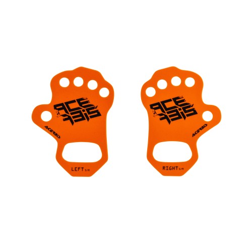 Guantes Acerbis Debajo Del Palmino Naranja