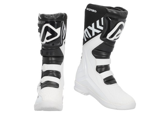 Botas Acerbis Blanco/Negro