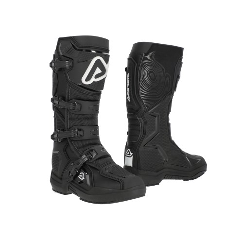 Botas Acerbis Artiglio Negro/Blanco