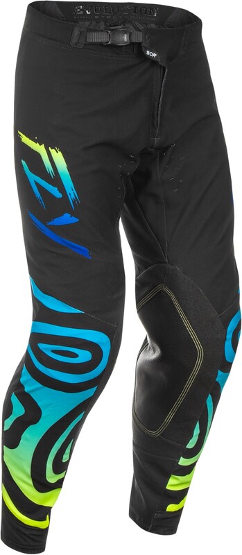 Pantalón Fly Racing Evolution Dst S.e. Zen - Negro / Azul / Hi-Vis