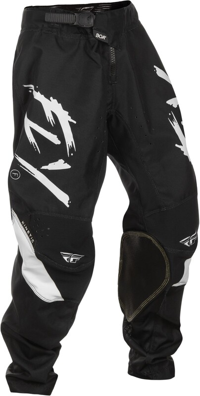 [378-53526] Pantalón Infantil Fly Racing Kinetic Stoke - Negro / Blanco