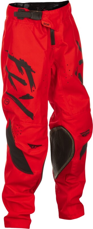 [378-53726] Pantalón Infantil Fly Racing Kinetic Stoke - Rojo / Negro