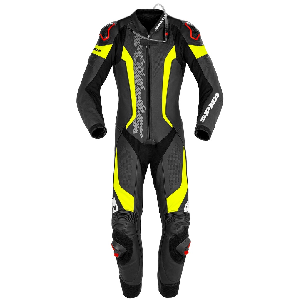Mono Spidi Laser PRO Perforated - Negro/Amarillo Fluor