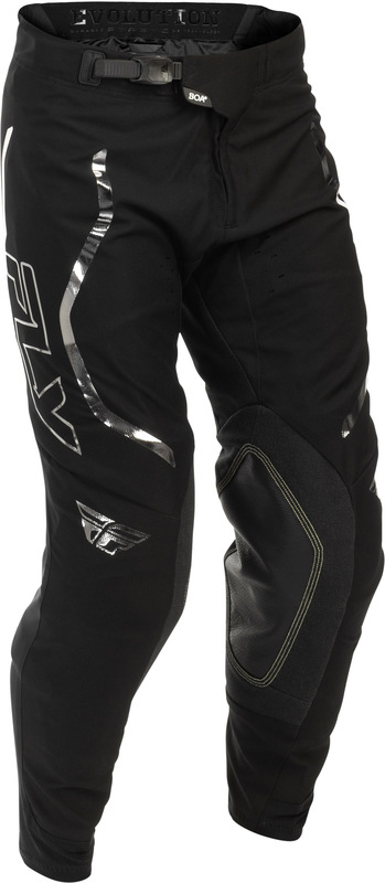 Pantalón Fly Racing Evolution Dst Spark Special Edition - Negro/Plateado