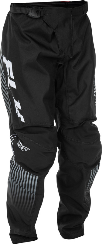 Pantalón Infantil Fly Racing F-16 - Negro/Blanco