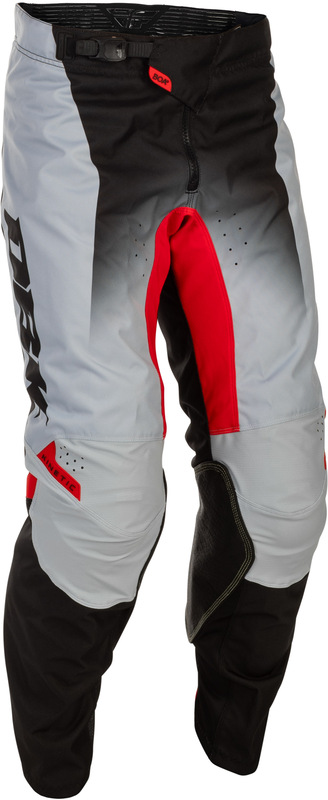 Pantalón Fly Racing Kinetic Dbk - Gris/Negro/Rojo